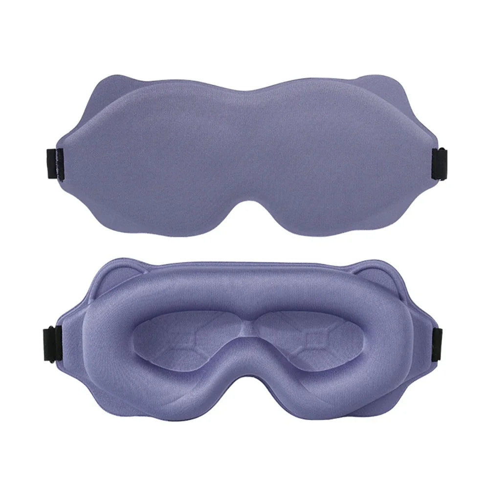 3D Sleep Mask – Contoured Eye Mask for Total Blackout & Deep Sleep