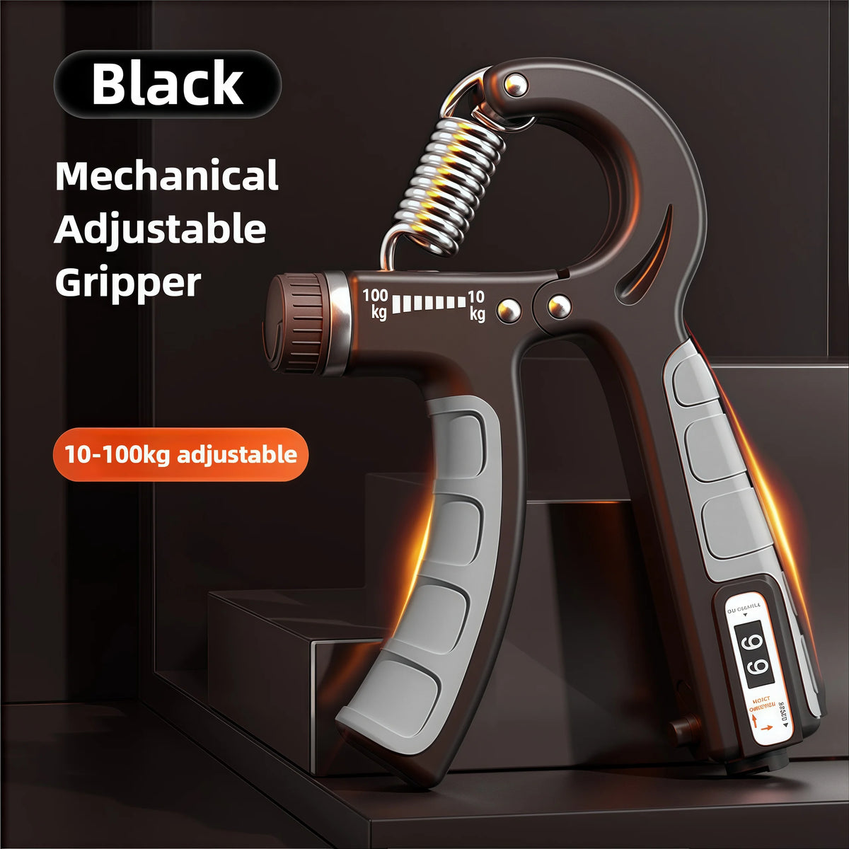 Adjustable Grip Strength Trainer – Hand & Forearm Strengthener for Muscle Building | Men & Women
