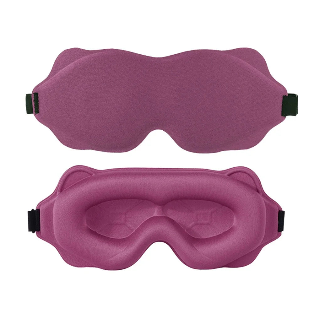 3D Sleep Mask – Contoured Eye Mask for Total Blackout & Deep Sleep