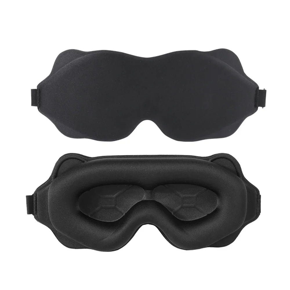 3D Sleep Mask – Contoured Eye Mask for Total Blackout & Deep Sleep