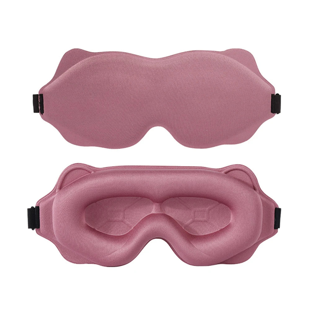 3D Sleep Mask – Contoured Eye Mask for Total Blackout & Deep Sleep