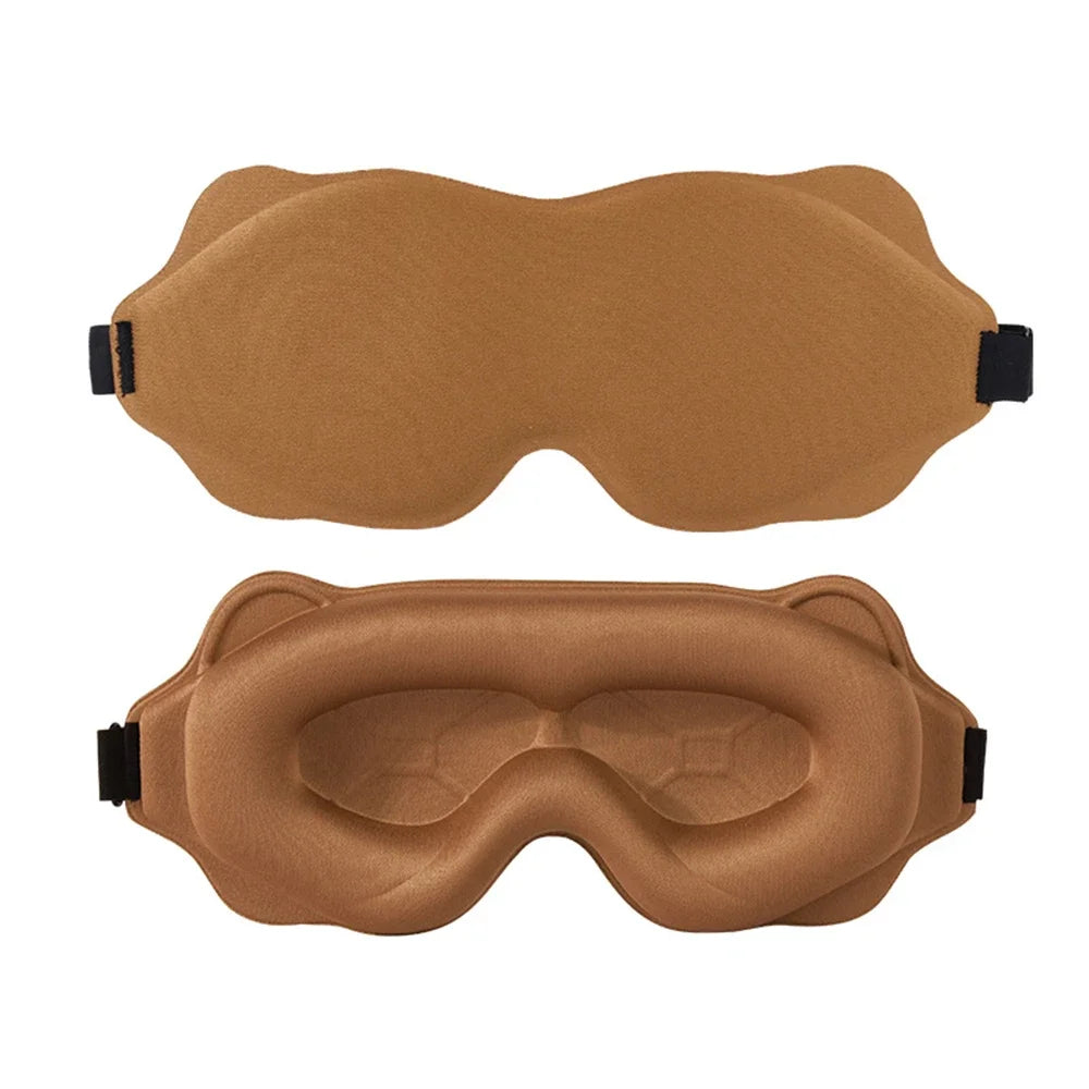 3D Sleep Mask – Contoured Eye Mask for Total Blackout & Deep Sleep