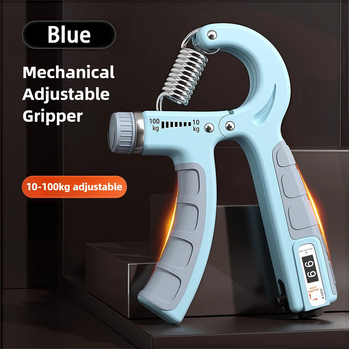 Adjustable Grip Strength Trainer – Hand & Forearm Strengthener for Muscle Building | Men & Women