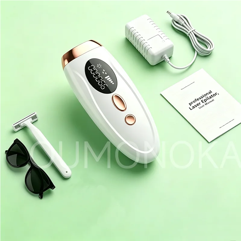 IPL Laser Hair Removal Device – Permanent At-Home Epilator for Face, Body & Bikini | All Skin Tones