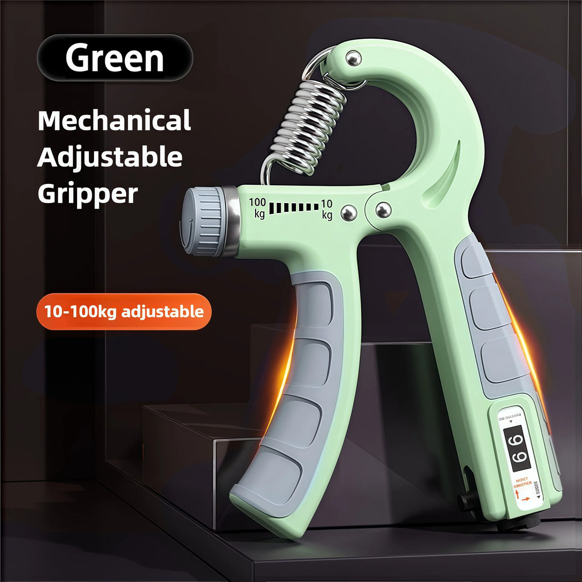 Adjustable Grip Strength Trainer – Hand & Forearm Strengthener for Muscle Building | Men & Women