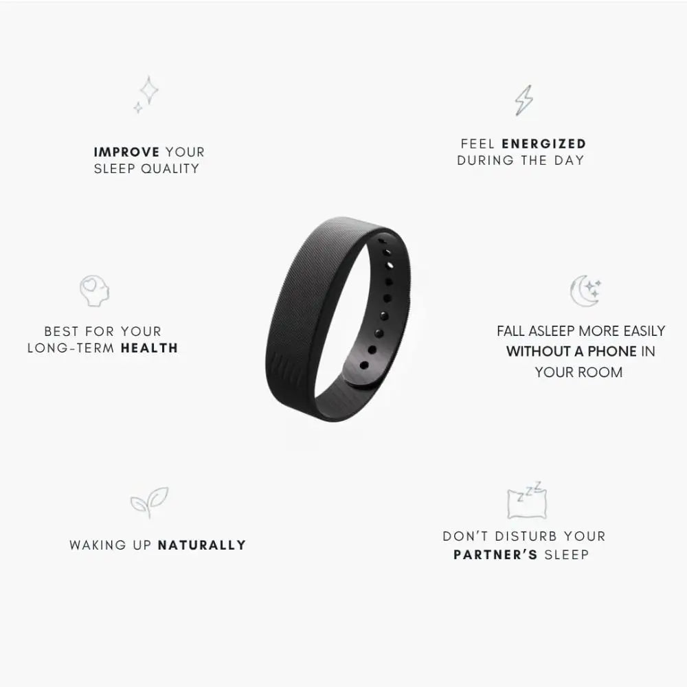 Vibrating Alarm Bracelet Watch – Silent LED Wrist Alarm with Pedometer & Sleep Tracker | Waterproof for Men, Women & Teens