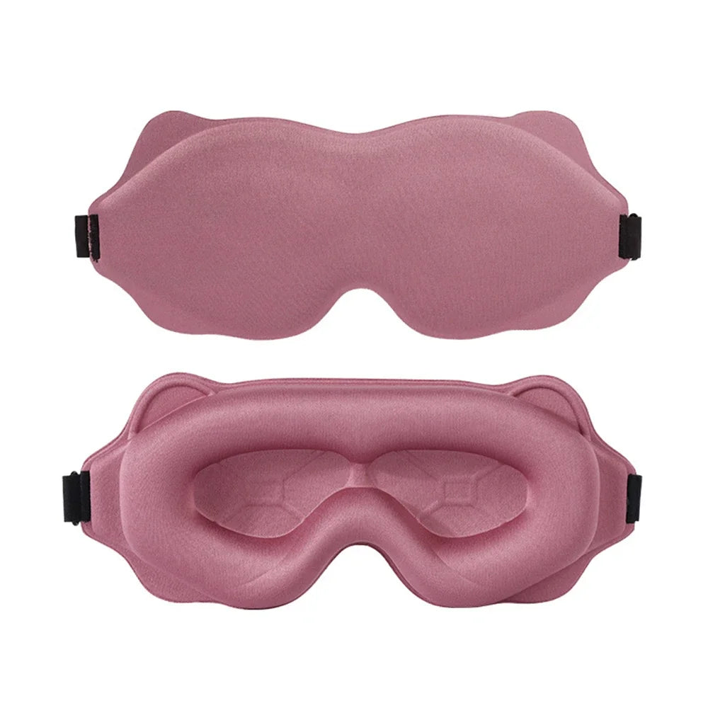 3D Sleep Mask – Contoured Eye Mask for Total Blackout & Deep Sleep