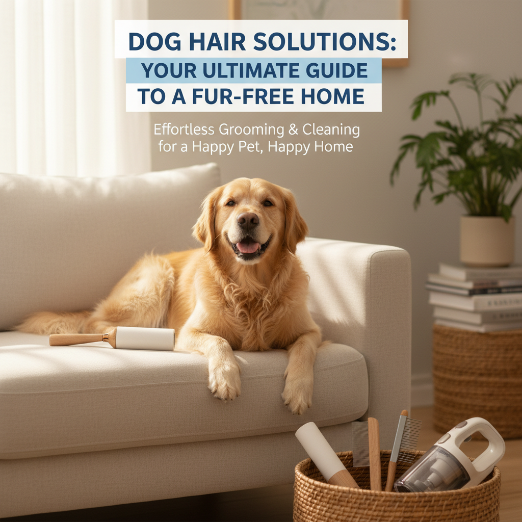 The Complete Dog Hair Remover Guide Tips, Tools & Tricks for a Fur-Free Home